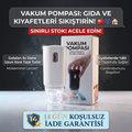 Otomatik Vakumlama Makimesi, Profesonel USB Sarjlı, Elektrikli Vakum Pompası, Taşınabilir Portatif Vakum Makinesi